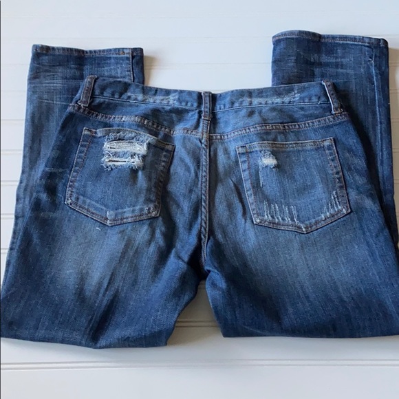 Refuge Distressed Cropped Jeans - Picture 6 of 8